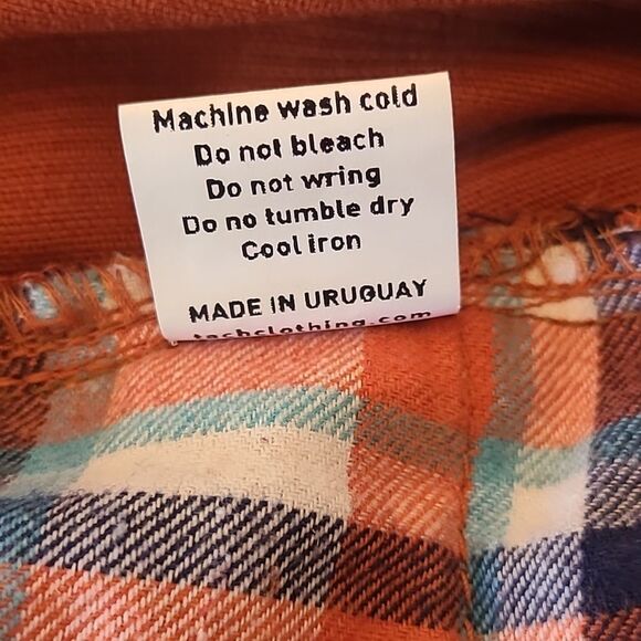 Tach Clothing Palma Pant Ruffle Corderoy Rust Colored Size L - Picture 12 of 14